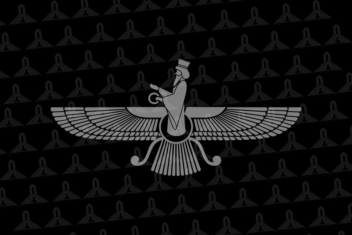 "Faravahar" Premium Car Decal